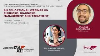 Educational webinar on cirrhosis: diagnosis, management and management.