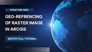 How to do Geo-referencing of a Raster Image in ArcGIS