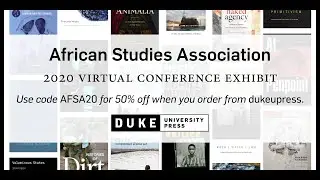 Elizabeth Ault Welcomes Participants of the African Studies Association Annual Meeting