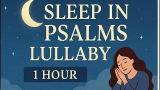 Fall Asleep Fast Tonight | Dark Screen Deep Sleep Music (Instrumental Psalms)