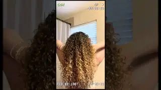 Wash N Go Results Using Fenty Hair
