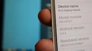 Как понизить версию прошивки Galaxy Note 4 до Android 4.4.4 Kit-Kat (SM-910T)