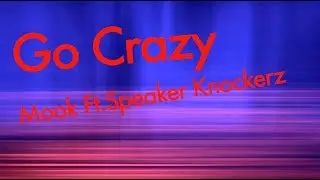 Mook TBG - Go Crazy ft. Speaker Knockerz [Lyrics]
