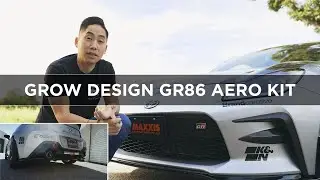 Toyota GR86 Aero Kit Review | GROW Design Walkaround | #MIJTech