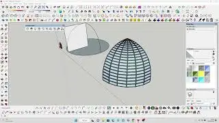 STEEL DOME MAKING WITH SKETCHUP