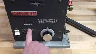 Vintage Coil Winding Machine for Guitar Pickups? Accuwinder CW-11B