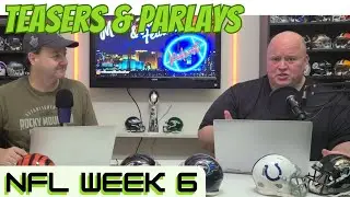 Fade or Fly - Teasers & Parlays for NFL Sunday Week 6 with The Feather #nfl #vegas