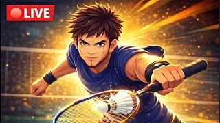 LIVE Badminton With Friends 🏸 | Learning, Losing & Improving | Road to Pro! DAY : 7/100