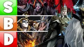 Ranking EVERY Legendary Lord!!! Updated For Rivenhald (HUGE CHANGES!!!) | Watcher of Realms