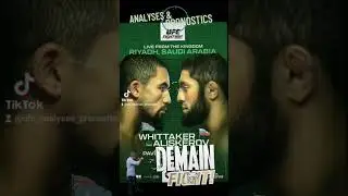 UFC on-ABC 6 Whittaker vs Aliskerov #ufc #mma