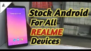 New Stock Android theme For all REALME DEVICES | TECHY ARORA