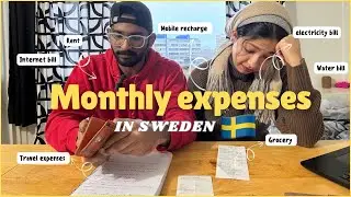 Monthly Expenses in Sweden: How Much Do We Spend?🇸🇪 #lunduniversity #sweden #lund #europe