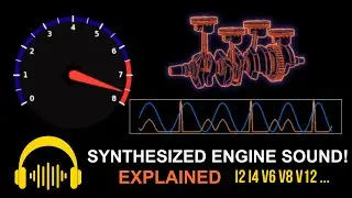 Engine sound synthesis (gasoline and diesel inline, v6, v8, ...)
