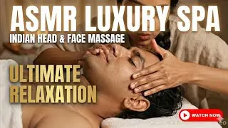 ASMR Deepest Indian Head Massage And LOUD Neck Cracks Satisfying