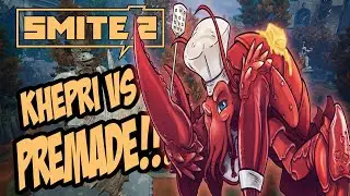 Smite 2 - Khepri - Nuestro Héroe, El Chef Khepri, Cocina Contra Tremenda Premade!!!