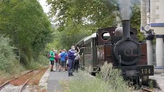 🚂🚃 Bidai bat Aurrera lurrun tren-makinarekin / Viaje con la locomotora de vapor Aurrera | EUSKOTREN