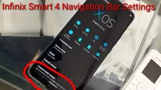 Infinix Smart 4 Navigation Bar Not Showing Problem Solution || Infinix Navigation Bar Settings
