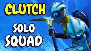 HighDistortion CAN'T SOLO SQUAD ANYMORE | Crazy clutch win! (Fortnite Battle Royale)