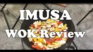 IMUSA Cast Iron Wok ⛩ Review & Season Use Clean - Teach a Man to Fish