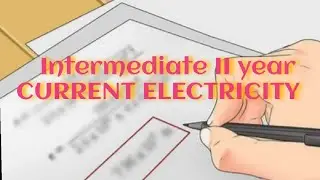 Problems||Current Electricity|| Intermediate Second year Physics by Pardhu sir