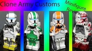 Custom Lego Minifigure Review: Clone Army Customs Delta Squad