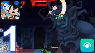 KINGDOM HEARTS Unchained X - Gameplay Walkthrough Part 1 - Quests 1-3 (iOS, Android)