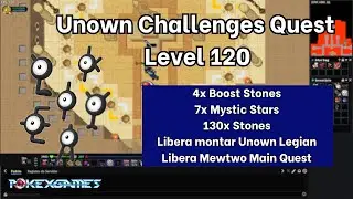 Unown Challenges Quest (Level 120) - PXG