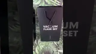 Kit Garrafa T&eacute;rmica Vacuum Flask Set 500ml Com 3 X&iacute;caras