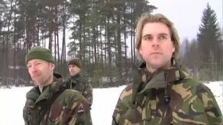 Rutger zakt door het ijs