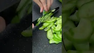 Amazing cucumber slicing sound effect #cucumberslicing #asmr #cucumber #shortvideo #satisfying