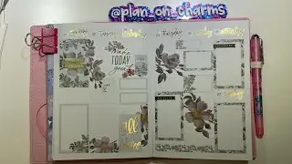 Plan With Me | April 21-27 | Print Pression B6 Hardbound Weekly Setup
