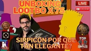 UNBOXING 75 LOOTBOOX SIRPICON TCG