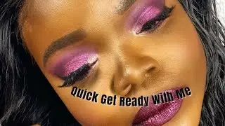 A quick GRWM Ft.. Huda Beauty #FauxFilter Stick Foundation | Eve & Babes