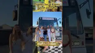 Sydney Social Events falcon party bus party for buck or hens night #hens #sydneyparty #sydney