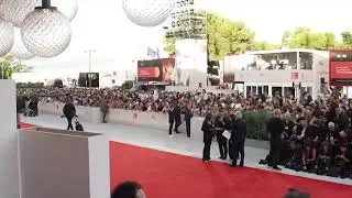 Oscar Isaac, Jacob Elordi walk Venice red carpet for 'Frankenstein' premiere