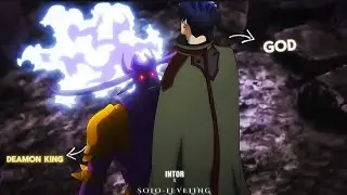 Sung - Jinwoo VS Baran : The Demon King [ AMV Solo Leveling Season 2] Royality HD | InTor