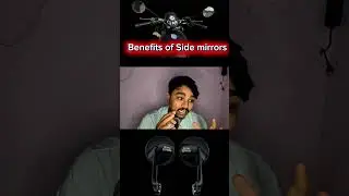 Benefits of side mirror #youtubeshorts #automobile #royalenfielddiaries #shorts #motovlog #knowledge