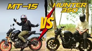 MT 15 VS HUNTER 350 - Detailed Quick Comparison in 2024