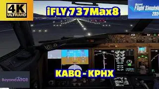 iFLY 737 Max 8 | KABQ - KPHX | Full Flight | MSFS 2024 | Southwest Virtual