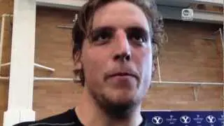 2013 BYU Pro Day - Braden Brown