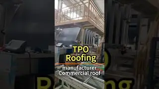 TPO Waterproof!#TPO #Waterproofing#ExportTrade#Commercialroofing#BuildingConstruction#Manufacturer