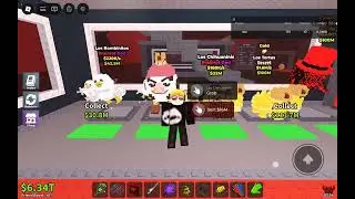 Opening lucky block in steal a brainrot 