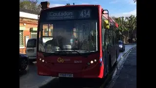 Refurb Float - Journey on route 434 - Metrobus SEN10 (YX60FUO)