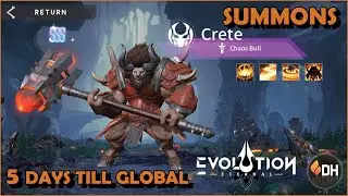 Crete Summons and Changes to the Channel || Eternal Evolution Idle RPG Official Launch