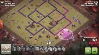 Clash of Clans TH8 GoBoHo 3 STAR ATTACK