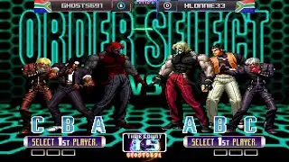 KOF2002 [Plus] FT10 -  GHOST5691 vs Hlonnie33