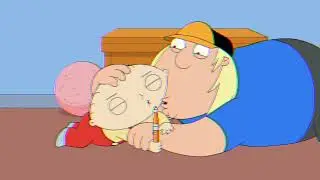 Family Guy Funny movement Kissing chris and Stewie