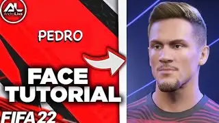 FIFA 22 - PEDRO Nova Vers&atilde;o Face + Stats (Tutorial)