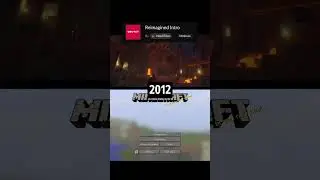 Minecraft 2012 vs Reimagined Intro #gta5_fivem_tricks