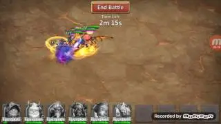 Boss 5 castle clash last 3 minutes